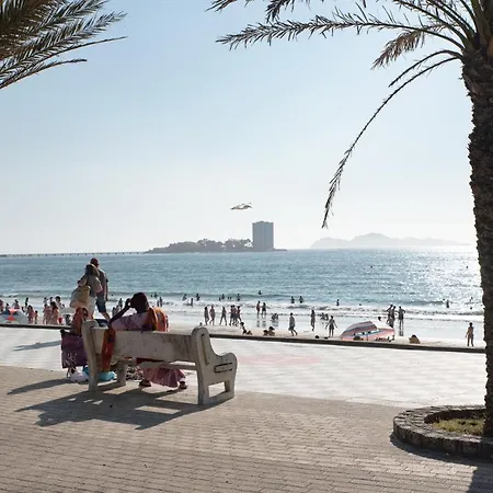 On The First Line Of Samil And With Frontal Views Of The Sea Apartment *